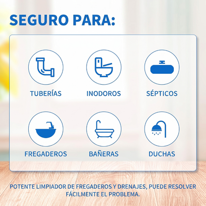 Polvo Activo Destapa Cañerías