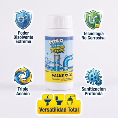 Polvo Activo Destapa Cañerías