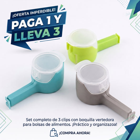 Clip Sellador Pro – Frescura Total