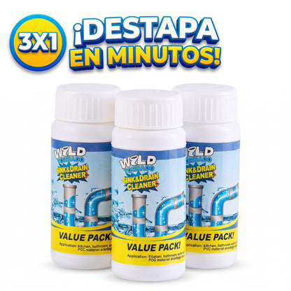 Polvo Activo Destapa Cañerías